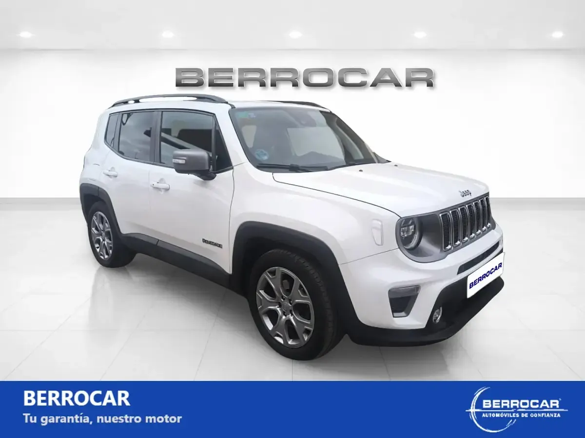 Usado Jeep Renegade Limited 150 CV (110 kW) 2019 Blanco SUV