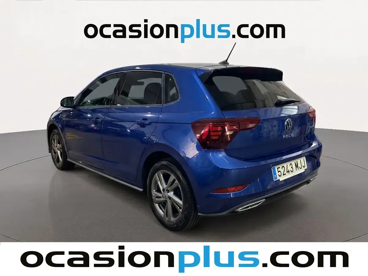 Usado VW Polo R-line 95 CV (69 kW) 2023 Azul Utilitario