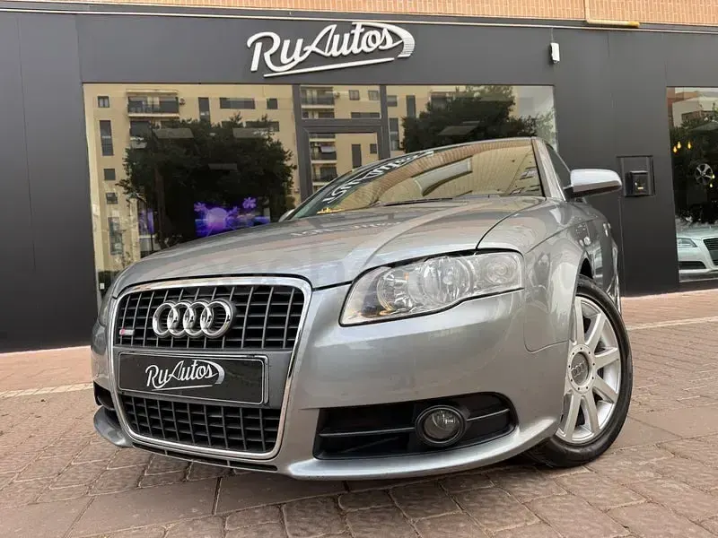 Usado Audi A4 S-Line 200 CV (147 kW) 2007 Gris / plata Berlina