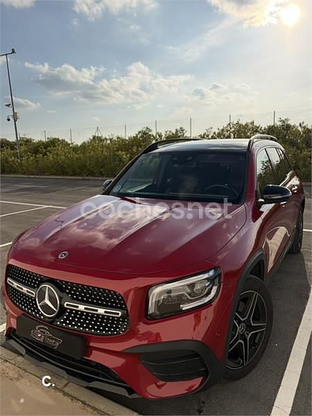 Usado Mercedes GLB200 150 CV (110 kW) 2022 Rojo SUV