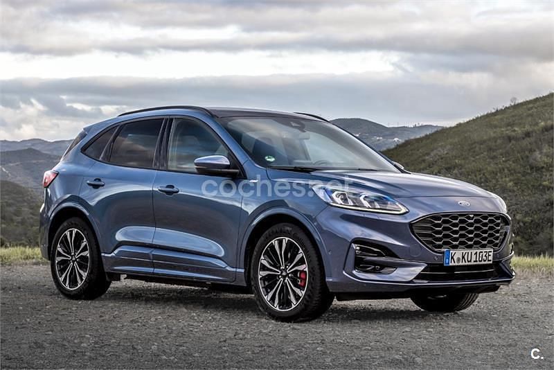 Azul Usado 2021 Ford Kuga ST-Line X SUV | 25.000 € (Un poco caro) - Imagen 1/1