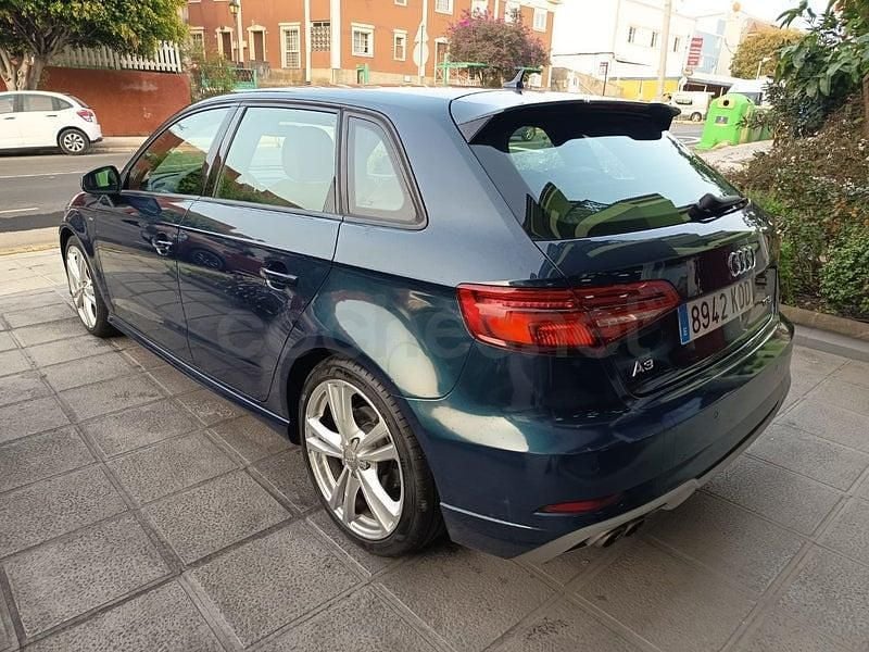 Usado Audi A3 150 CV (110 kW) 2017 Azul Berlina