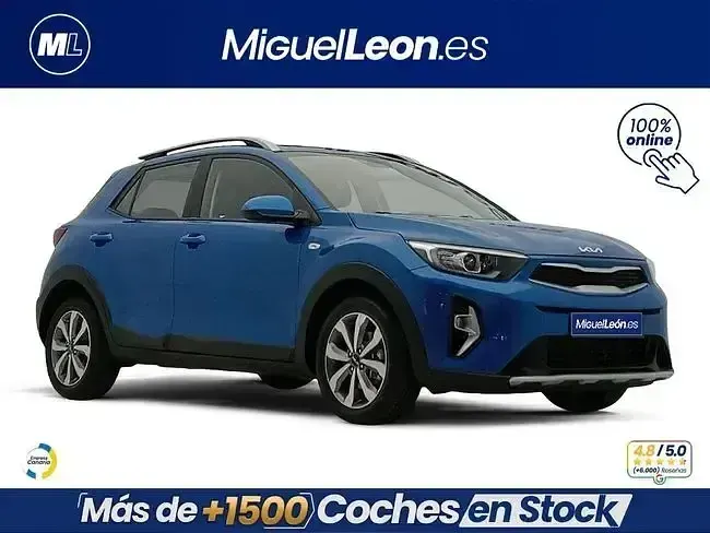 Usado Kia Stonic 100 CV (73 kW) 2023 Azul SUV