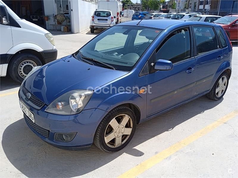 Azul Usado 2006 Ford Fiesta Ghia Berlina | 2499 € (Buen precio) - Imagen 1/4