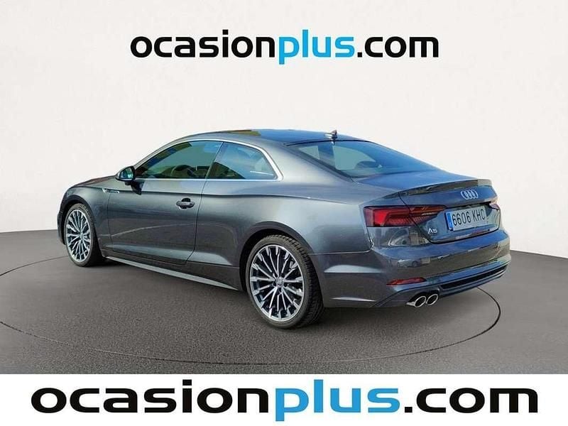 Usado Audi A5 S-Line 190 CV (139 kW) 2018 Gris Coupe