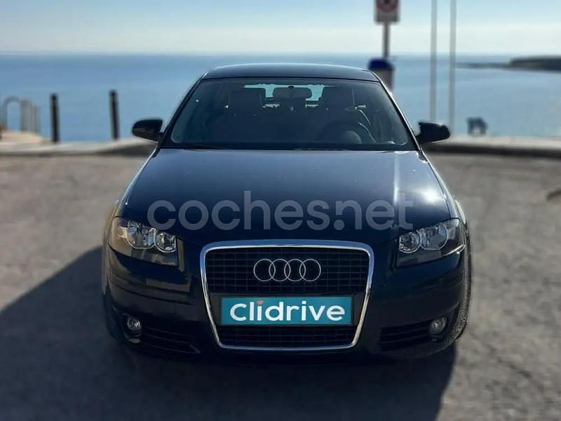 Usado Audi A3 Ambition 125 CV (91 kW) 2007 Azul Utilitario
