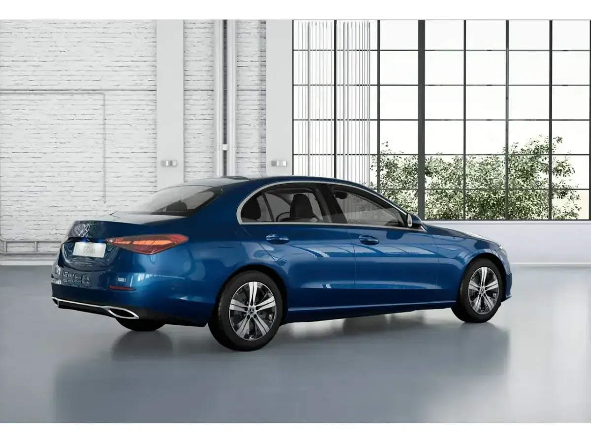 Nowe Mercedes C200 163 KM (119 kW) 2025 Niebieski Sedan/Limuzyna