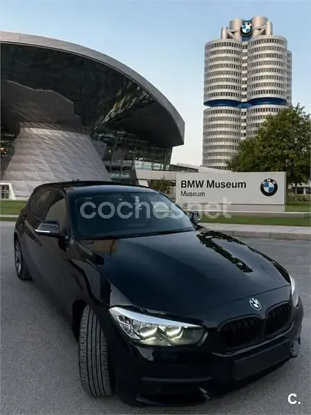 Usado BMW 118 136 CV (100 kW) 2017 Negro Utilitario