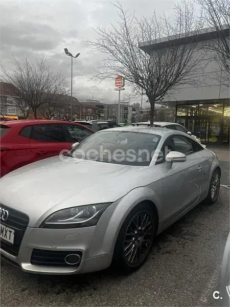 Usado Audi TT 211 CV (155 kW) 2011 Gris / plata Coupe