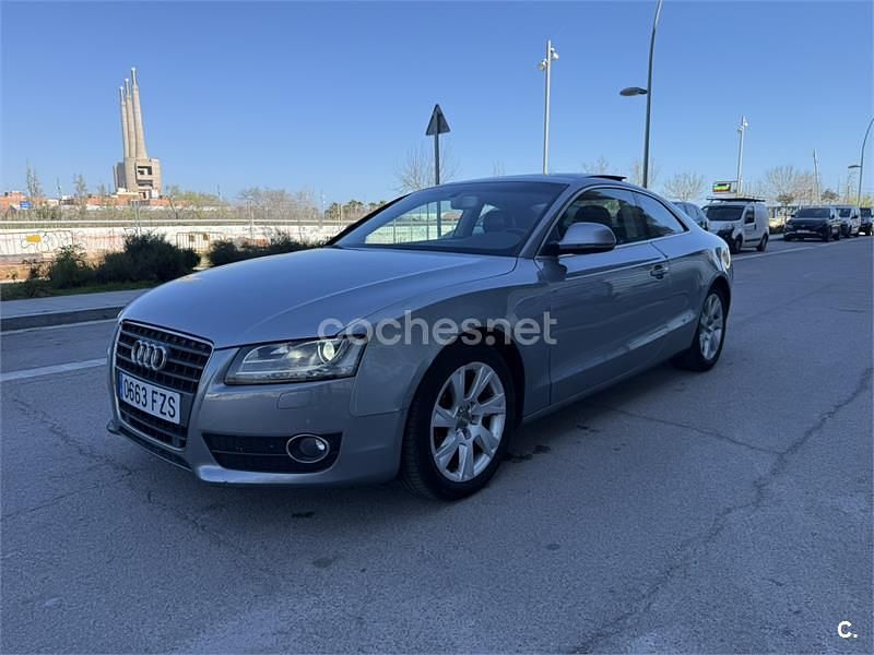 Usado Audi A5 Sport 190 CV (139 kW) 2008 Gris / plata Coupe