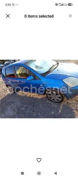Usado Ford Fiesta 90 CV (66 kW) 2004 Azul Utilitario