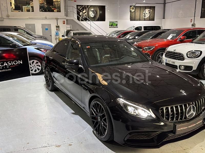 Negro Usado 2017 Mercedes C63S AMG Berlina | 49.990 € (Buen precio) - Imagen 1/4