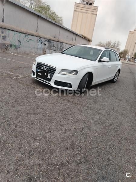 Usado Audi A4 S-Line 190 CV (139 kW) 2008 Blanco Familiar