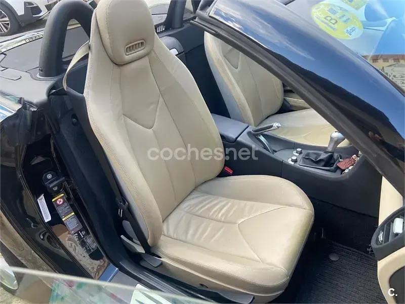 Usado Mercedes SLK200 163 CV (119 kW) 2004 Negro Descapotable