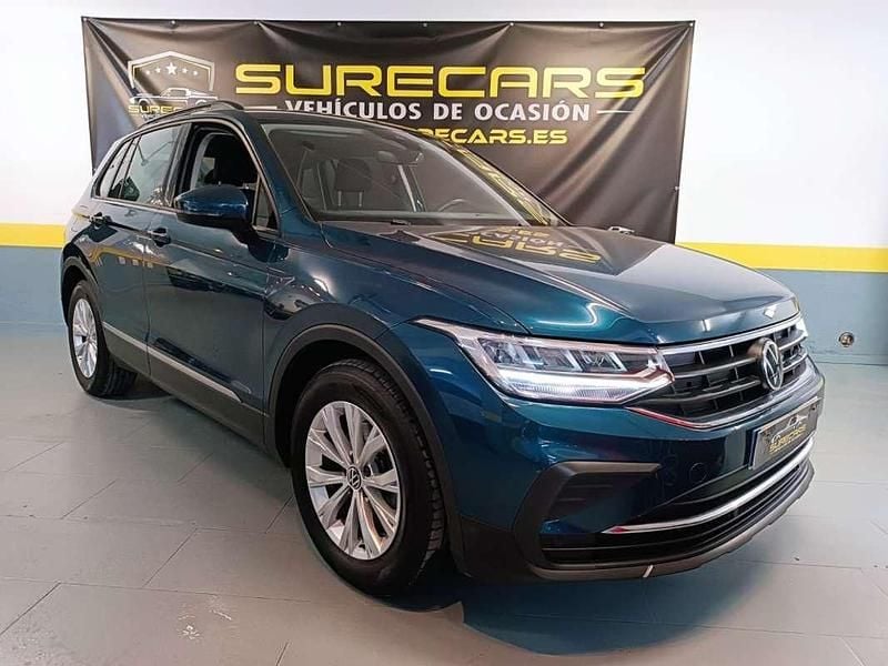 Azul Usado 2022 VW Tiguan SUV | 24.990 € (Buen precio) - Imagen 1/4