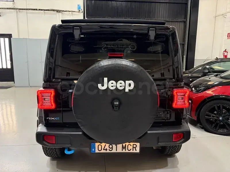 Usado Jeep Wrangler Sahara 381 CV (280 kW) 2023 Negro SUV