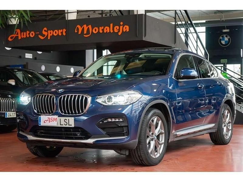 Usado BMW X4 Sport Line 190 CV (139 kW) 2021 Azul SUV