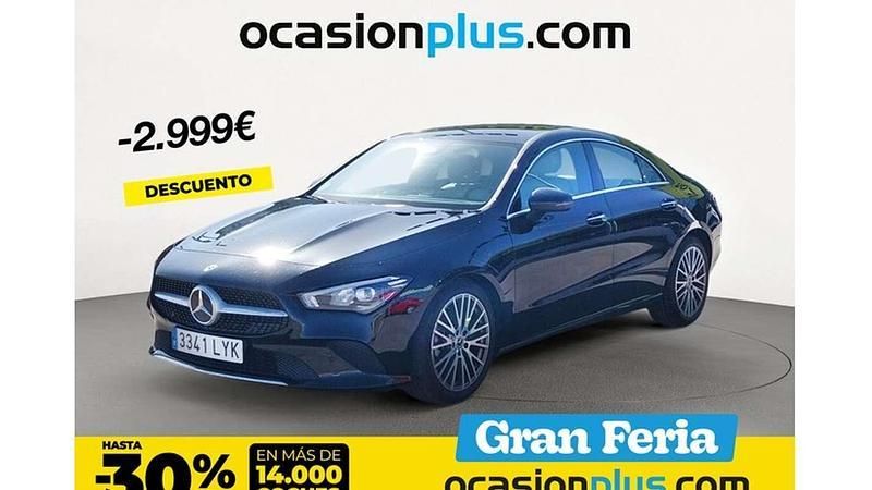 Negro Usado 2022 Mercedes CLA200 Coupe | 29.991 € (Super precio) - Imagen 1/4