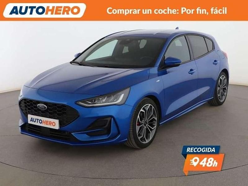 Azul Usado 2024 Ford Focus ST-Line Berlina | 19.618 € (Buen precio) - Imagen 1/3
