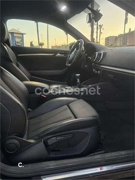 Usado Audi A3 S-Line 180 CV (132 kW) 2015 Negro Berlina