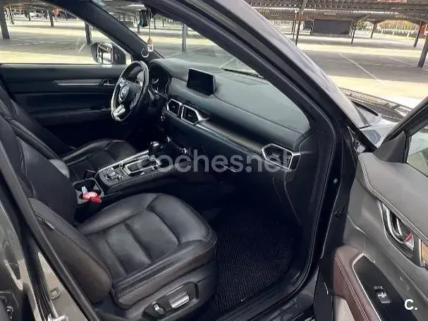 Usado Mazda CX-5 Signature 184 CV (135 kW) 2019 Gris / plata SUV