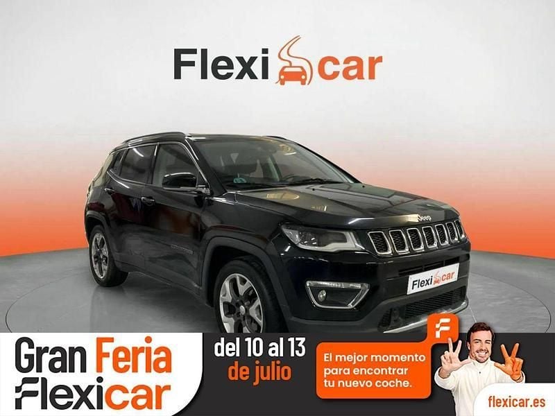 Negro Usado 2019 Jeep Compass Limited SUV | 17.490 € (Precio justo) - Imagen 1/2