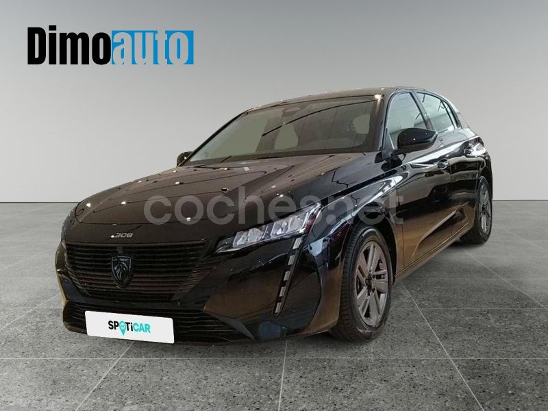 Negro Usado 2024 Peugeot 308 Active Berlina | 22.800 € (Buen precio) - Imagen 1/4