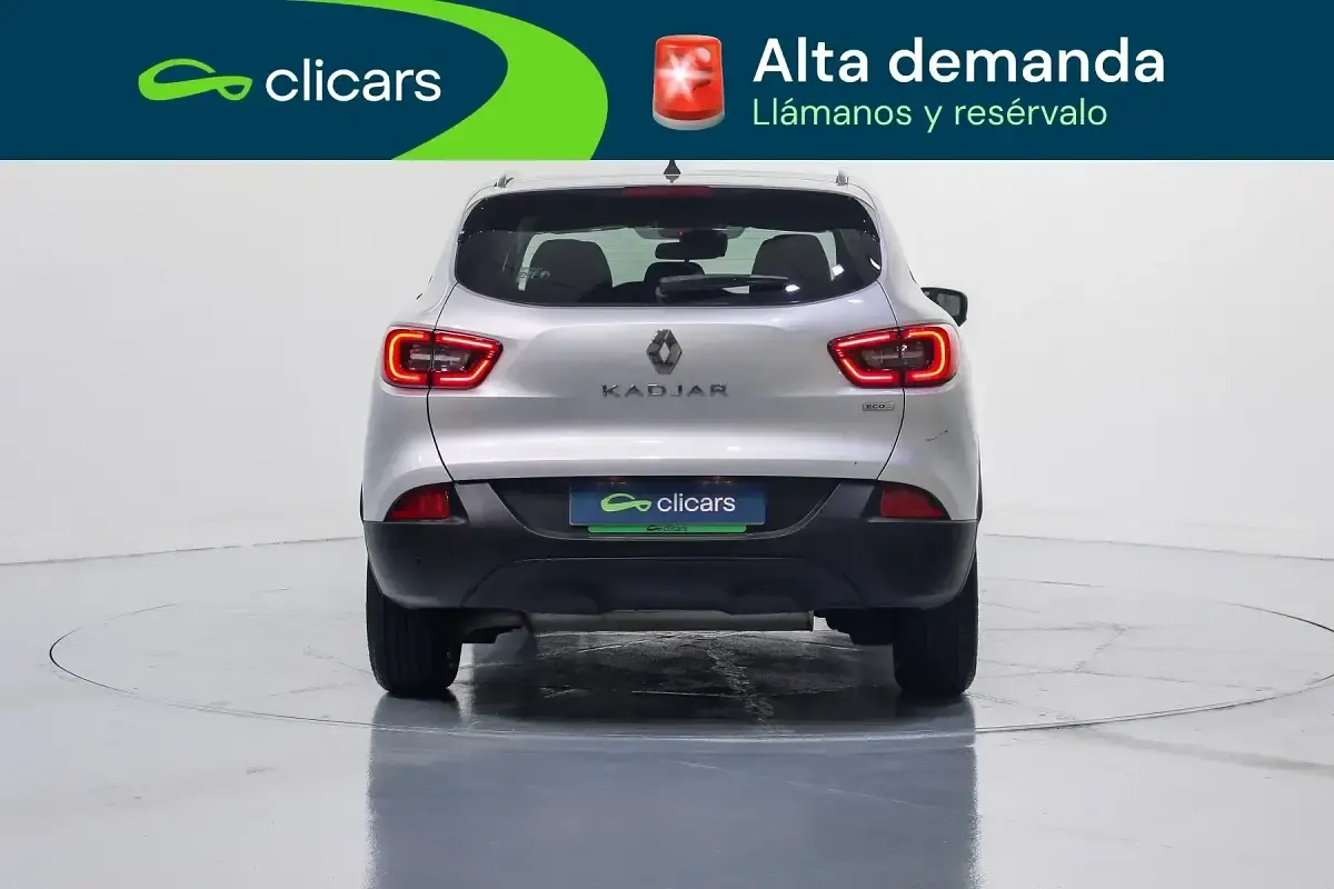 Usado Renault Kadjar Life 110 CV (80 kW) 2017 Gris / plata SUV