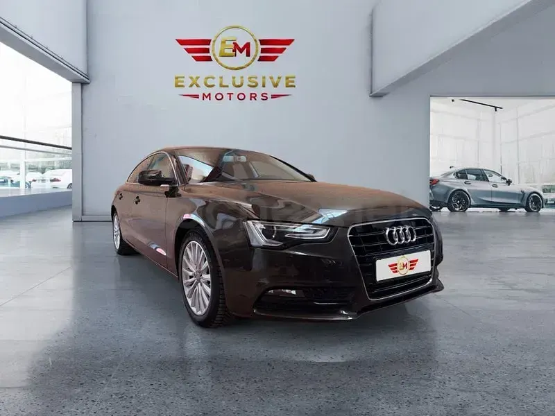 Usado Audi A5 Sportback 170 CV (125 kW) 2014 Marrón Utilitario