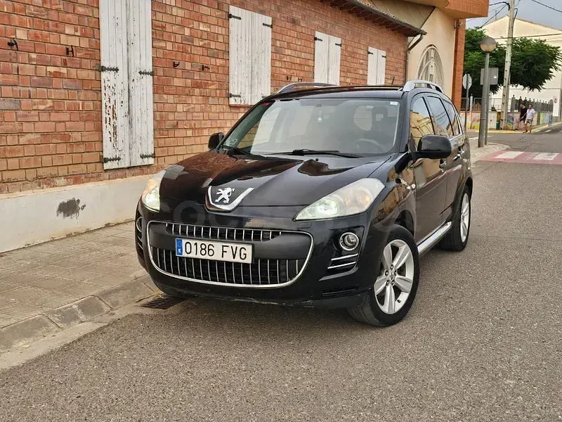 Usado Peugeot 4007 Premium 156 CV (114 kW) 2007 Negro SUV