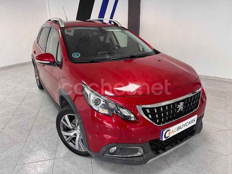 Granate Usado 2017 Peugeot 2008 Allure SUV | 6995 € (Super precio) - Imagen 1/4