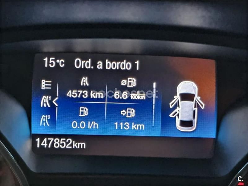 Usado Ford Focus ST-Line 125 CV (91 kW) 2017 Rojo Berlina