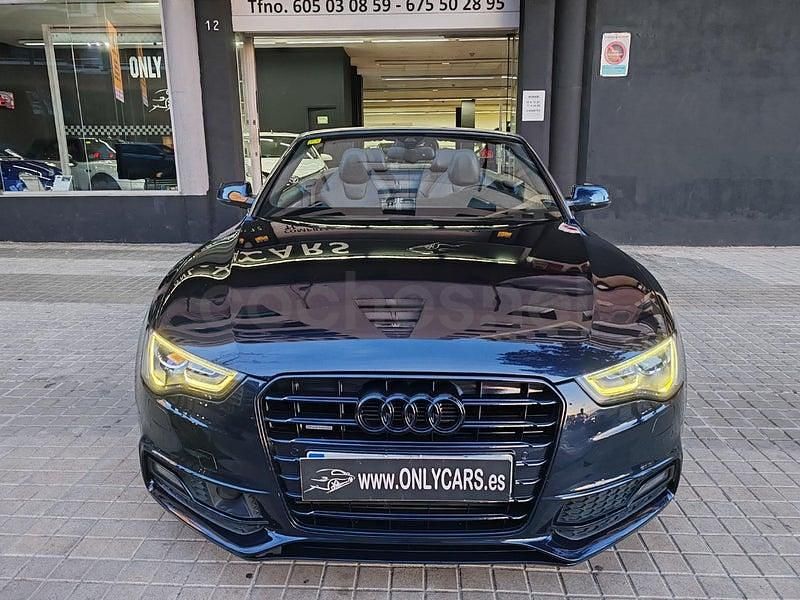 Usado Audi A5 Cabriolet S-Line 245 CV (180 kW) 2014 Azul Descapotable