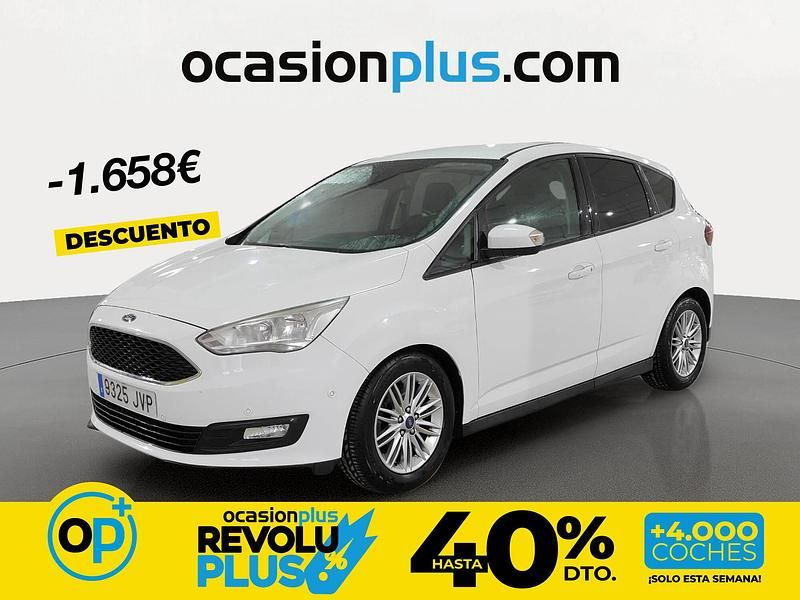 Usado Ford C-MAX Trend+ 125 CV (91 kW) 2016 Blanco Monovolumen