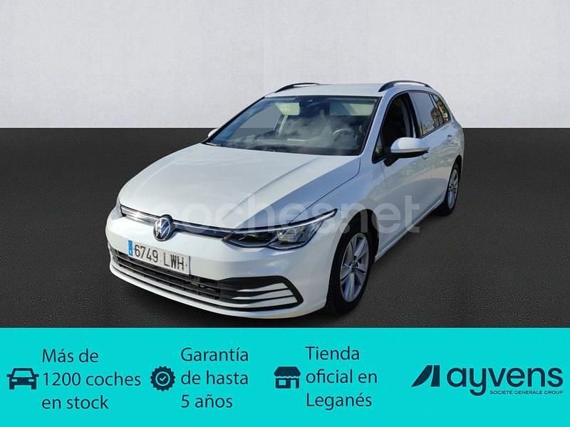 Blanco Usado 2022 VW Golf VIII Life Familiar | 15.500 € (Buen precio) - Imagen 1/4