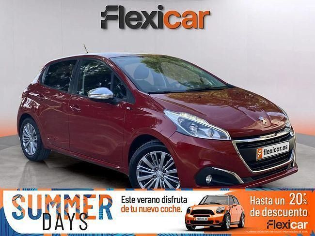 Rojo Usado 2017 Peugeot 208 Style Utilitario | 8690 € (Precio justo) - Imagen 1/4