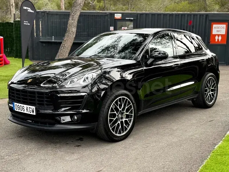 Usado Porsche Macan S Diesel 258 CV (189 kW) 2018 Negro SUV