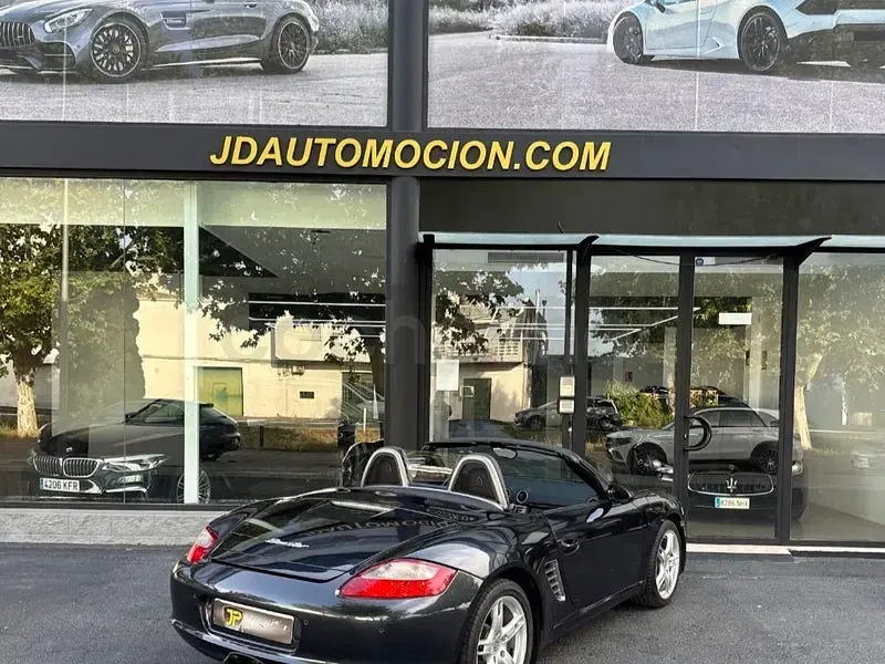 Usado Porsche Boxster 245 CV (180 kW) 2007 Azul Descapotable