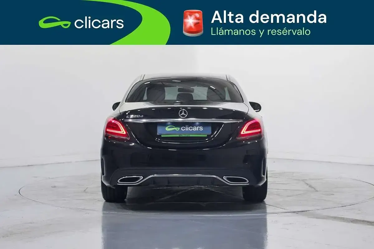 Usado Mercedes C220 194 CV (142 kW) 2020 Negro Berlina