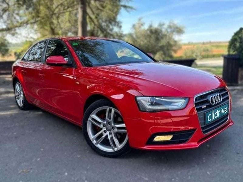 Usado Audi A4 S-Line 150 CV (110 kW) 2014 Rojo Berlina