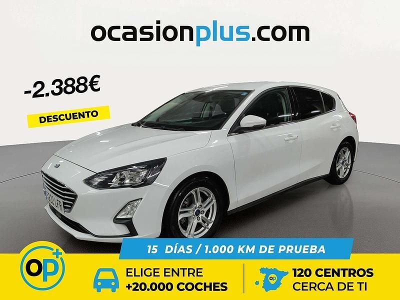 Blanco Usado 2020 Ford Focus Trend Berlina | 15.200 € (Buen precio) - Imagen 1/4