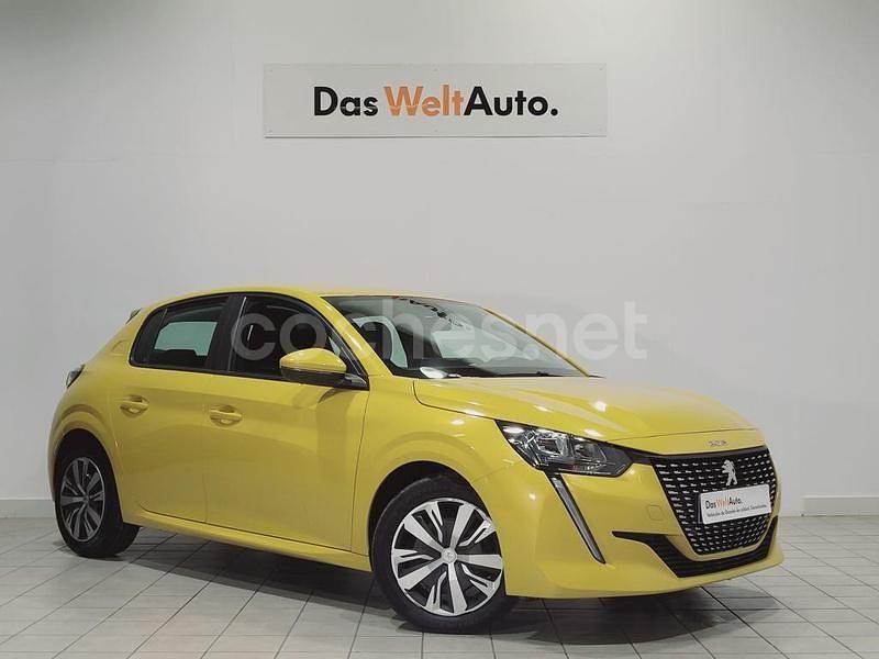 Amarillo Usado 2020 Peugeot 208 Active Utilitario | 10.690 € (Buen precio) - Imagen 1/4