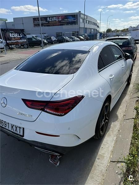 Usado Mercedes CLA200 156 CV (114 kW) 2019 Blanco Berlina