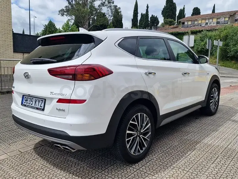 Usado Hyundai Tucson 116 CV (85 kW) 2019 Blanco SUV