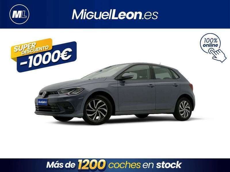 Gris Usado 2021 VW Polo Advance Utilitario | 13.485 € (Precio justo) - Imagen 1/3