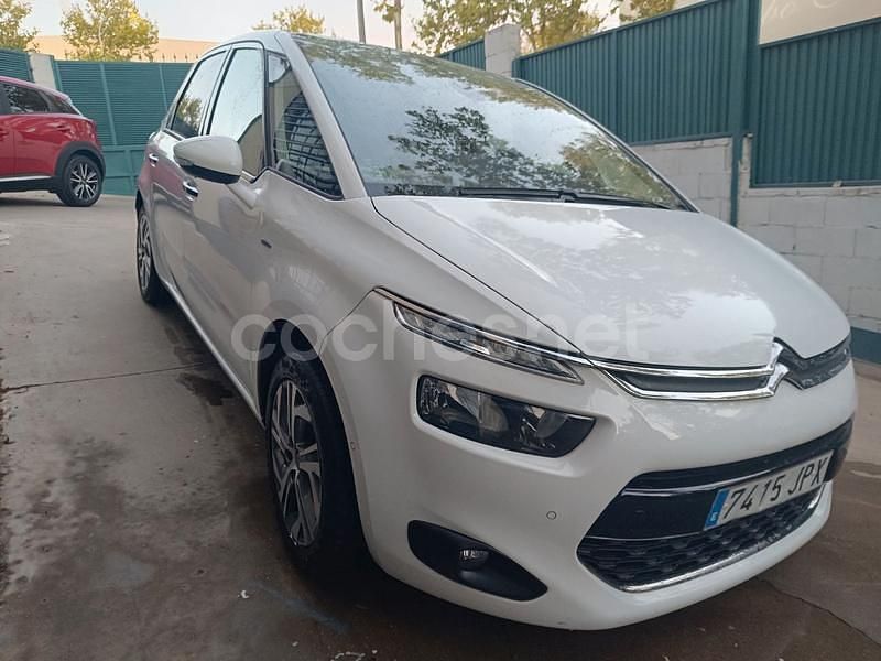 Blanco Usado 2017 Citroën C4 Picasso Shine Monovolumen | 9300 € (Precio justo) - Imagen 1/4