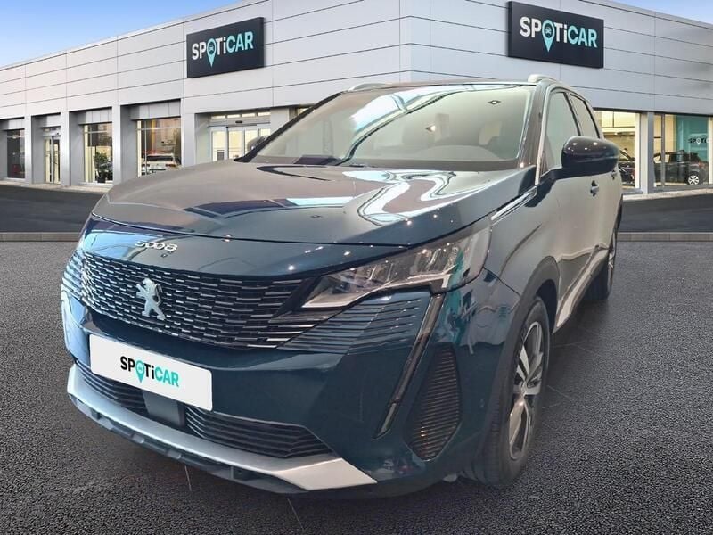 Azul Usado 2021 Peugeot 5008 Allure Monovolumen | 19.990 € (Precio justo) - Imagen 1/4