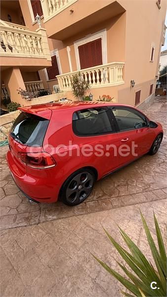 Usado VW Golf VI GTI 210 CV (154 kW) 2010 Rojo Utilitario