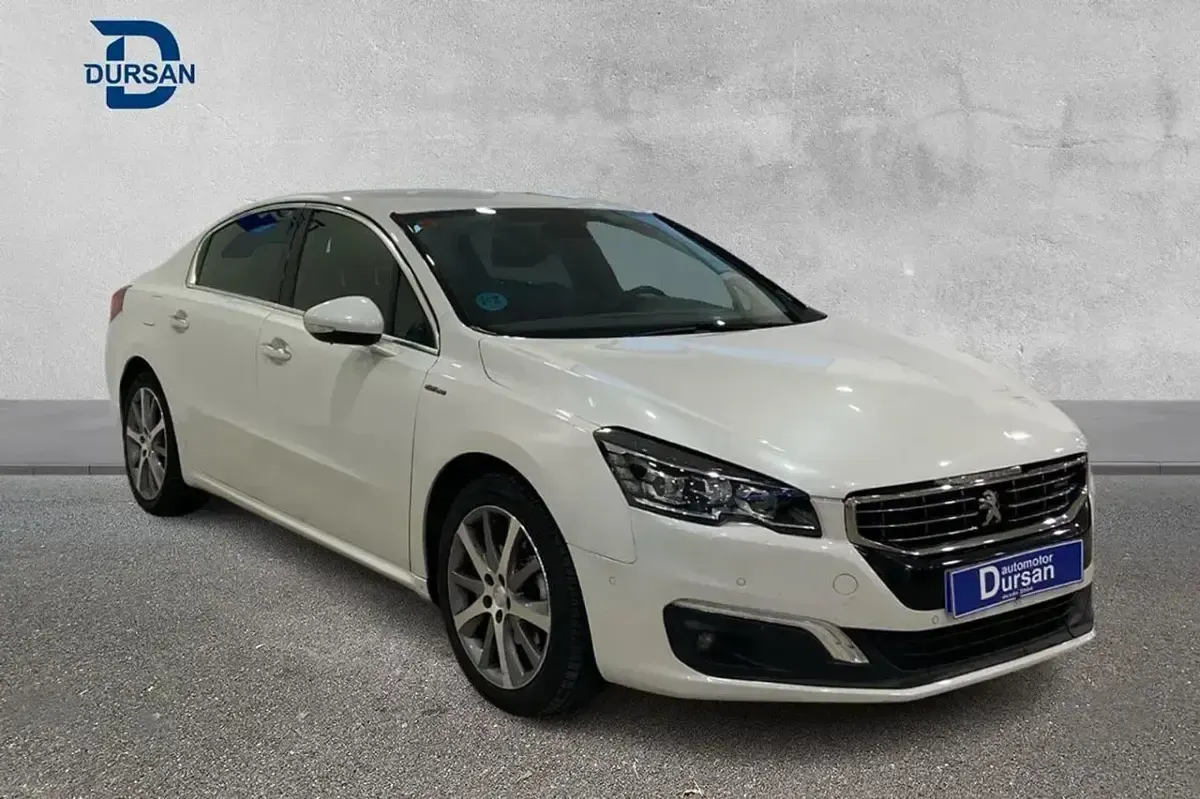 Usado Peugeot 508 GT-line 150 CV (110 kW) 2017 Blanco Berlina