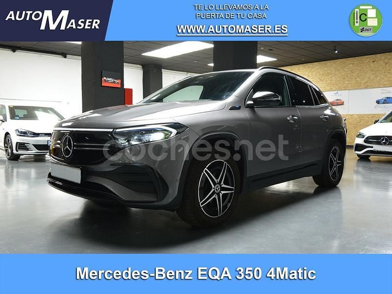 Plateado Usado 2022 Mercedes EQA350 SUV | 38.500 € - Imagen 1/4